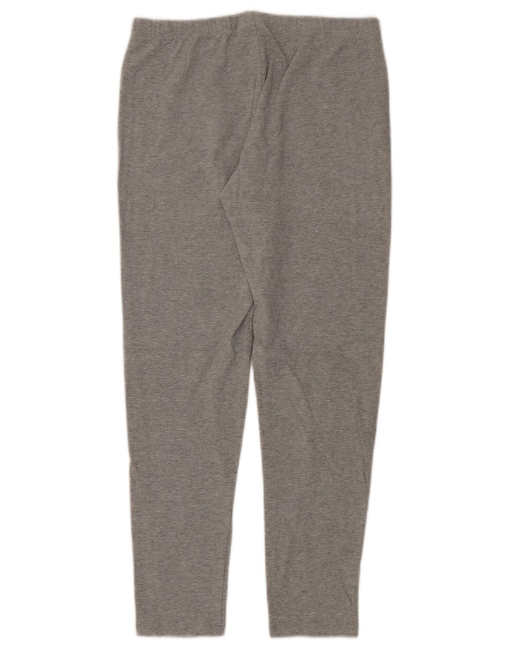 Champion Womens Leggings UK 14 Medium Grey Flecked