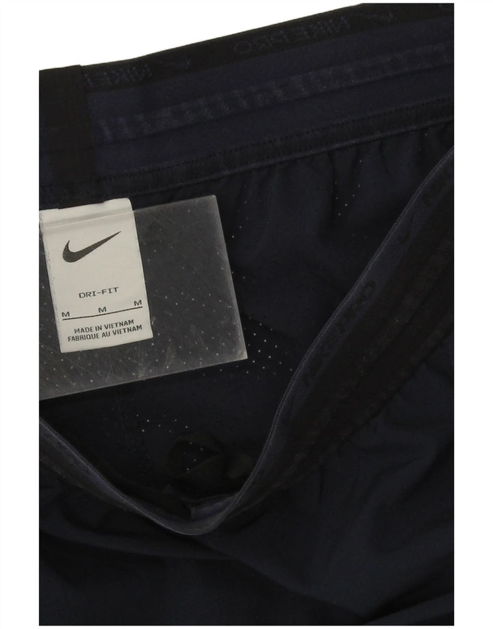 Nike Herre Dri Fit Sportshorts Medium Marineblå Colourblock Polyester