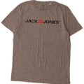 Jack & Jones Herre grafisk T-shirt Top Stor grå bomuld