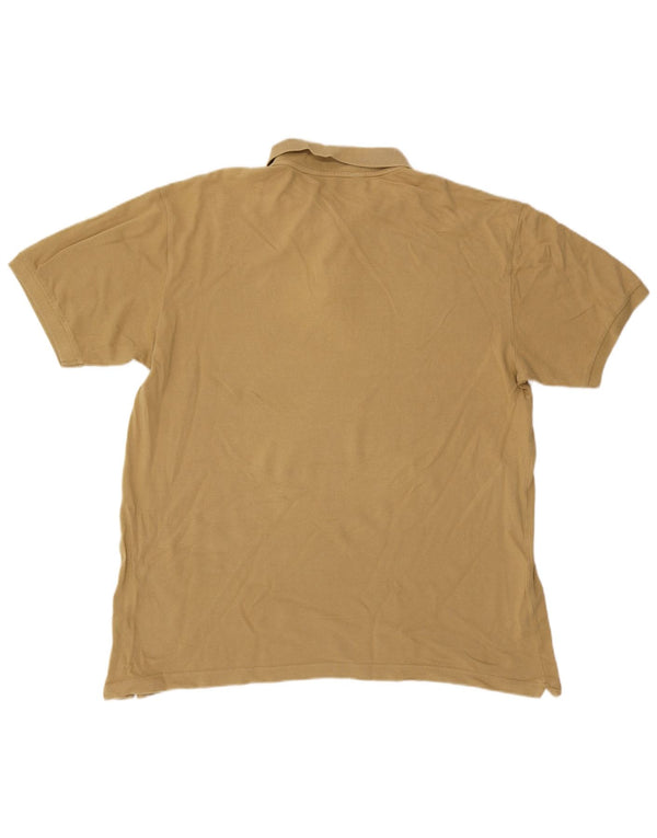 KAPPA Poloskjorte til mænd 3XL Beige Bomuld