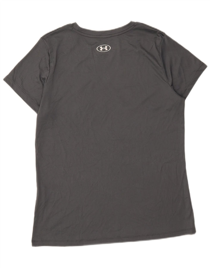 Under Armour Herre grafisk T-shirt Top mellemgrå polyester