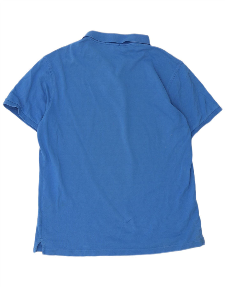 Gant Polo Shirt til mænd, stor blå bomuld