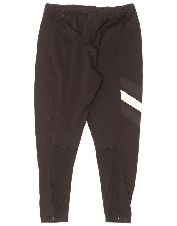 Adidas træningsbukser til kvinder UK 18 XL Sort Colourblock Polyester