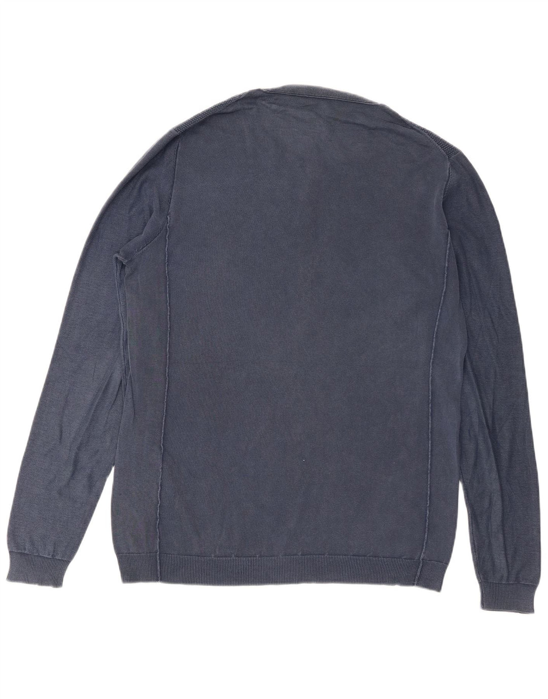 Gas Herre Crew Neck Jumper Sweater XL Blå Bomuld