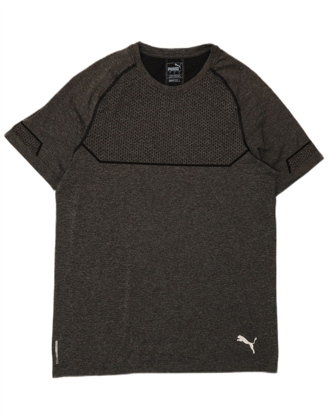 Puma herre T-shirt top mellemgrå polyester