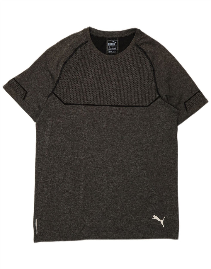 Puma herre T-shirt top mellemgrå polyester