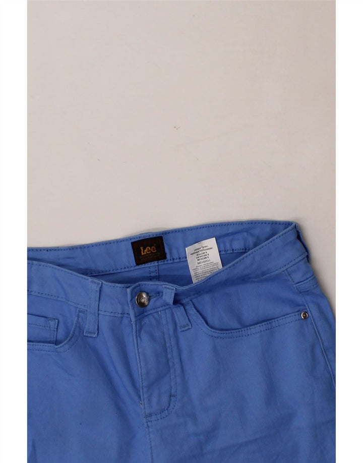 LEE Womens Casual Shorts US 8 Medium W30 Blue Cotton Vintage Lee and Second-Hand Lee from Messina Hembry 
