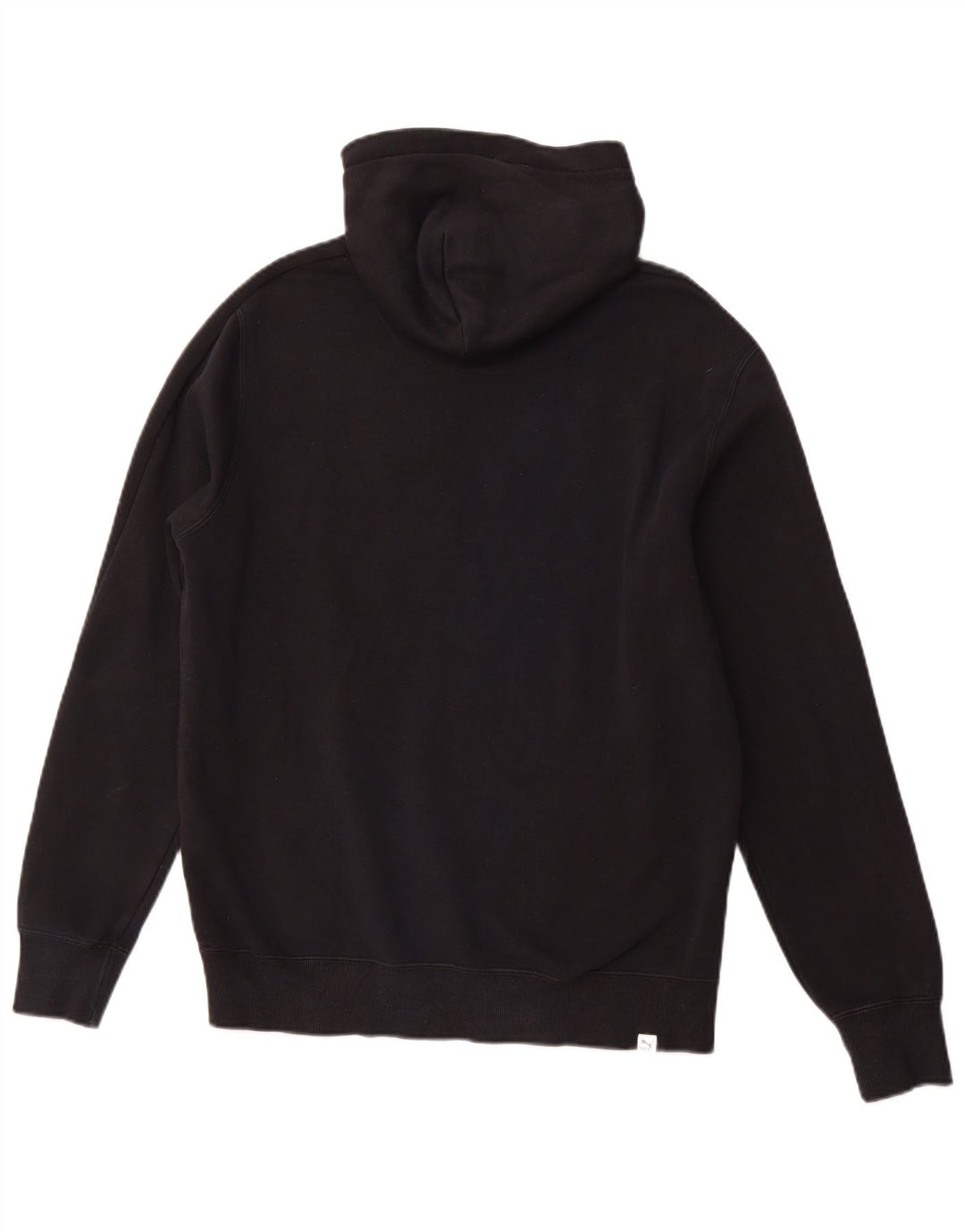 PUMA Grafisk hættetrøje til mænd Medium Sort Bomuld Sports