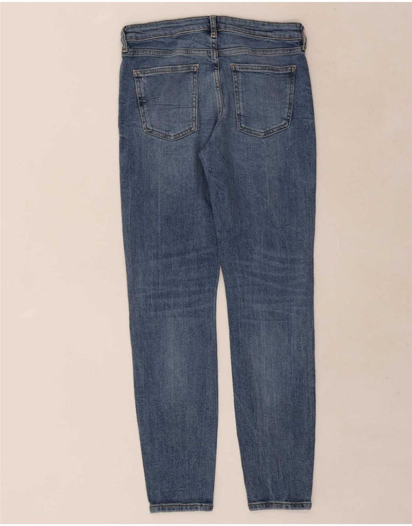 Zara Dame Skinny Jeans EU 38 Small W28 L28 Blå