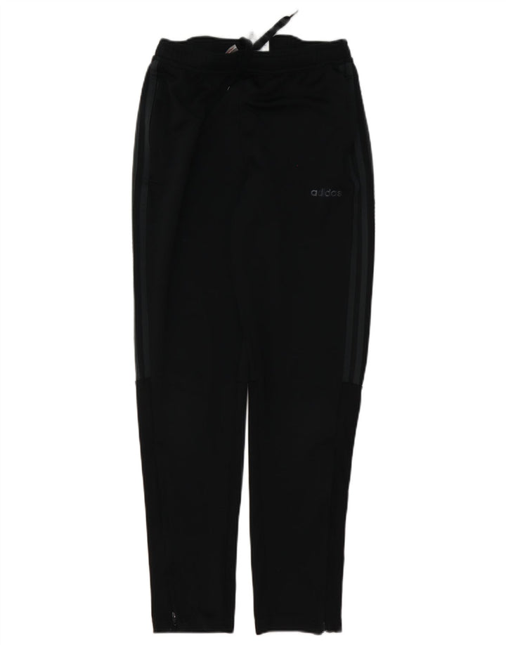 Adidas Boys Climalite træningsdragt bukser 13-14 år Sort polyester