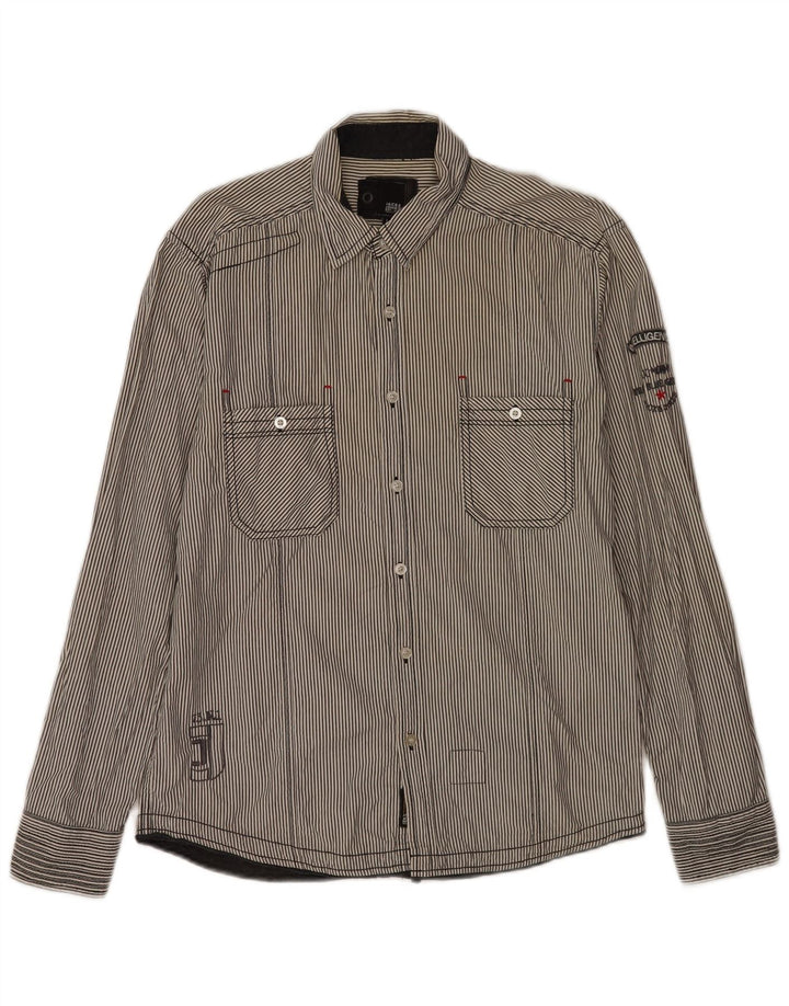 Jack & Jones herreskjorte stor marineblå stribet