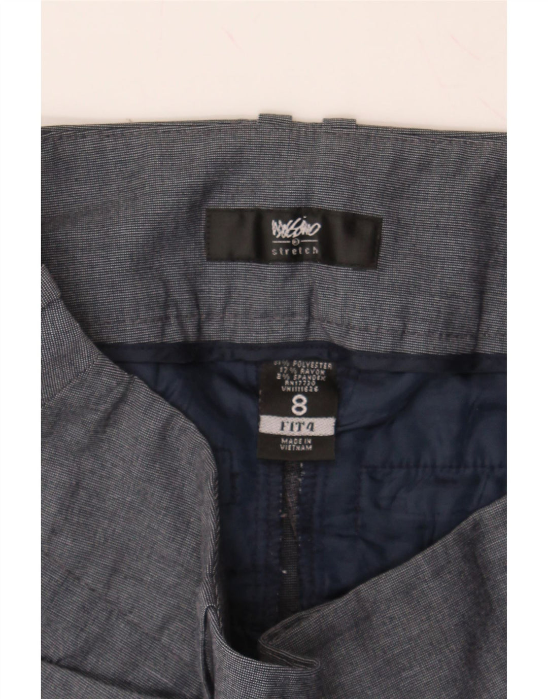 MOSSIMO Womens Bootcut Casual Trousers US 8 Medium W30 L32 Grey Polyester Vintage Mossimo and Second-Hand Mossimo from Messina Hembry 