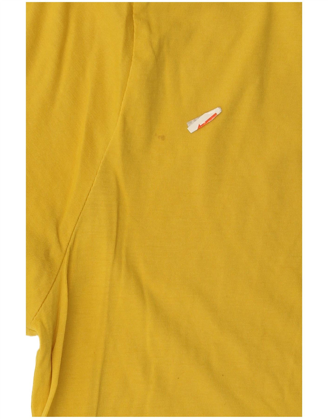 TOMMY HILFIGER Mens Graphic T-Shirt Top Medium Yellow Cotton