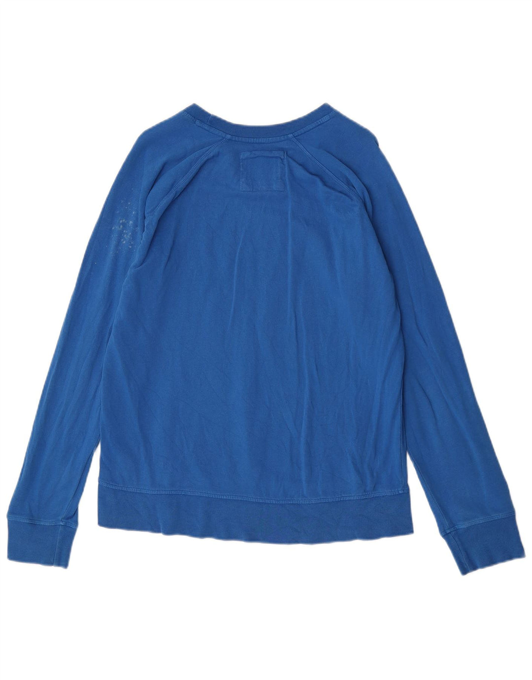 Crew Clothing Dame Sweatshirt Jumper UK 12 Medium Blue Bomuld