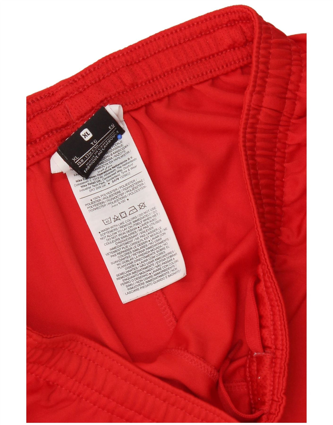 Nike drenge sportsshorts 13-14 år XL Rød polyester