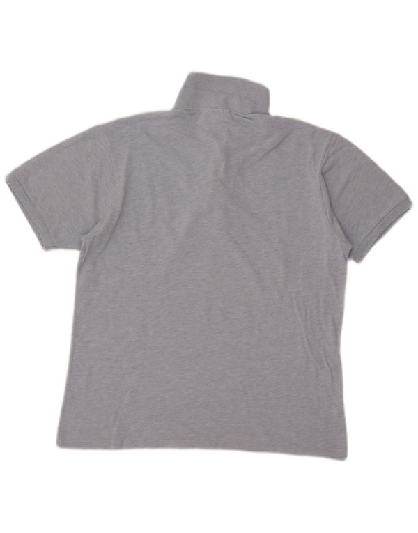 Lacoste Herre Poloskjorte i klassisk pasform Størrelse 4 Medium Blå Flecked Bomuld