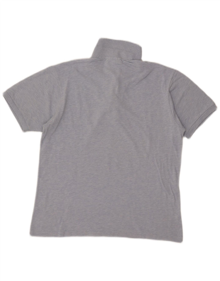 Lacoste Herre Poloskjorte i klassisk pasform Størrelse 4 Medium Blå Flecked Bomuld