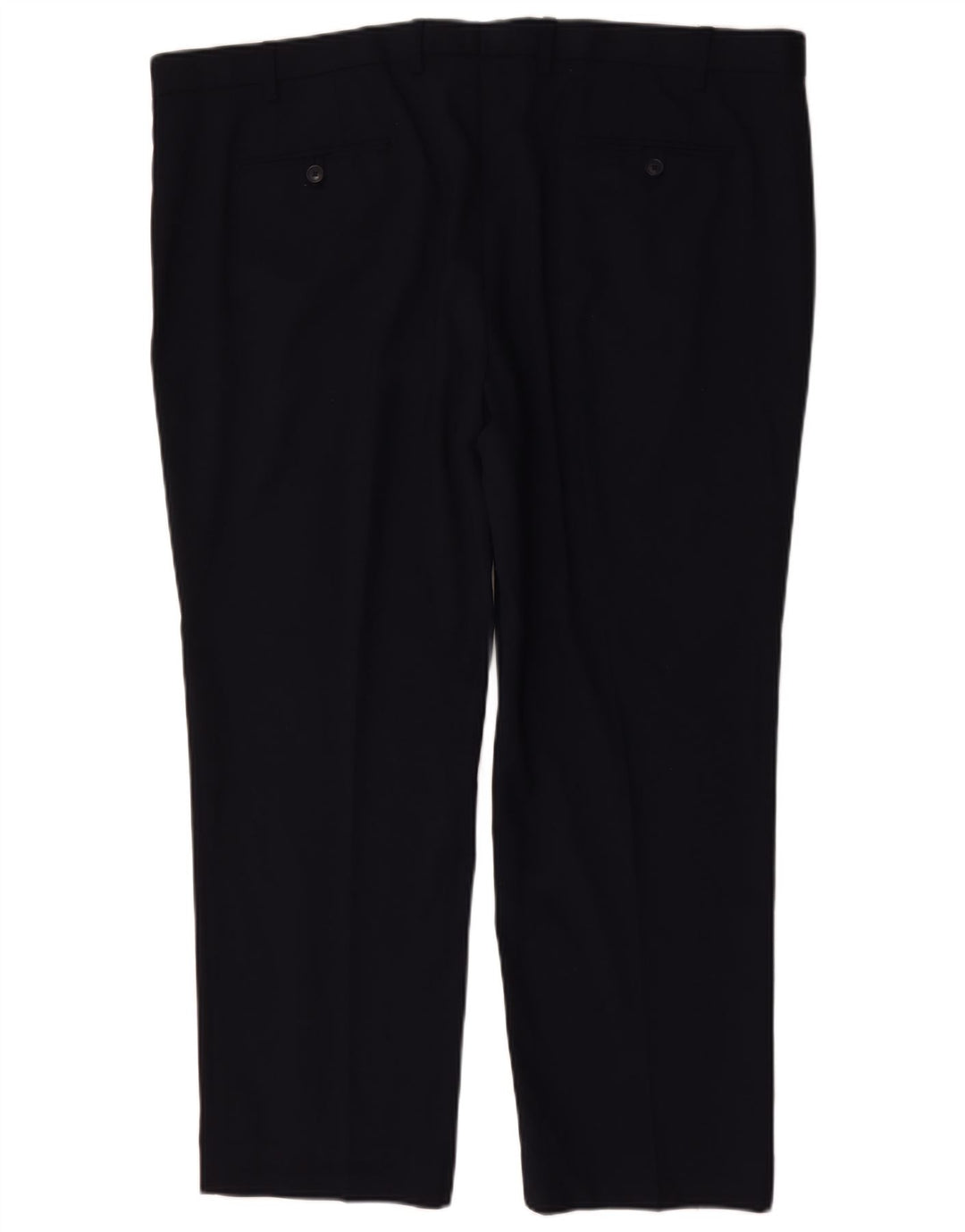 Marks & Spencer Herre Short Regular Fit Suit Bukser W46 L29 Navy Blue