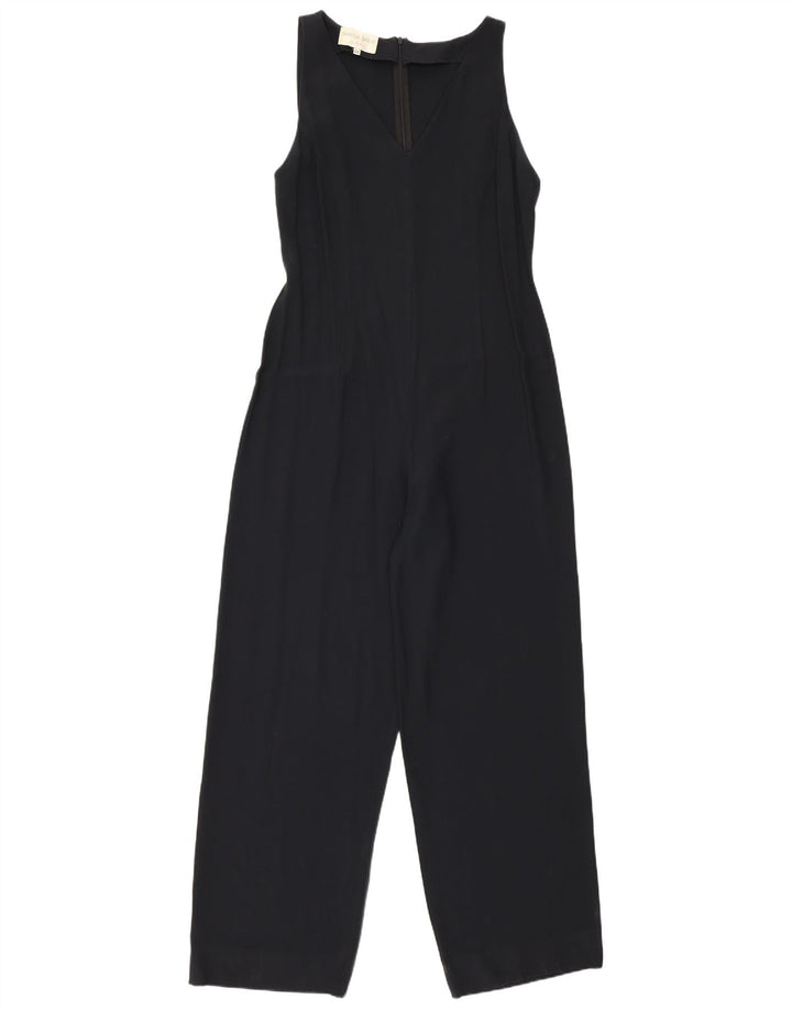 Marina Babini Dame Ærmeløs Jumpsuit IT 44 Medium Black Acetate