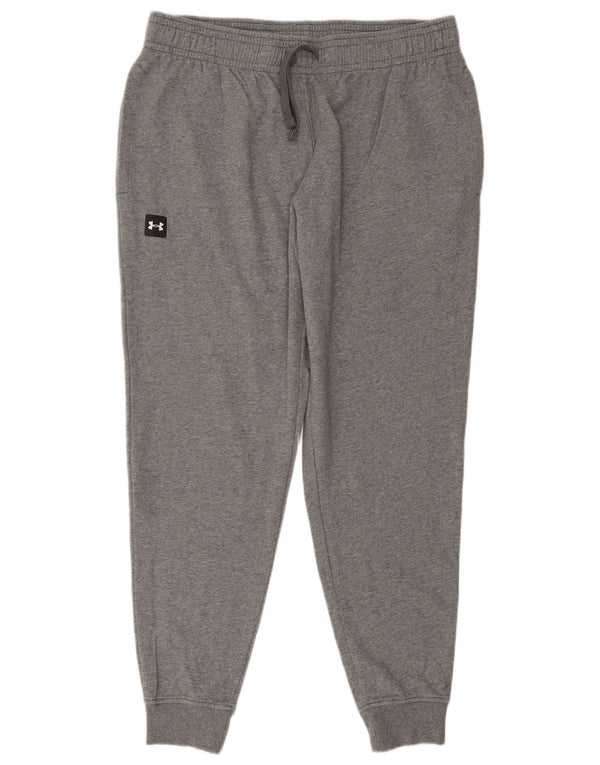Under Armour Herre træningsdragt Bukser Joggers XL Grå Flecked Bomuld