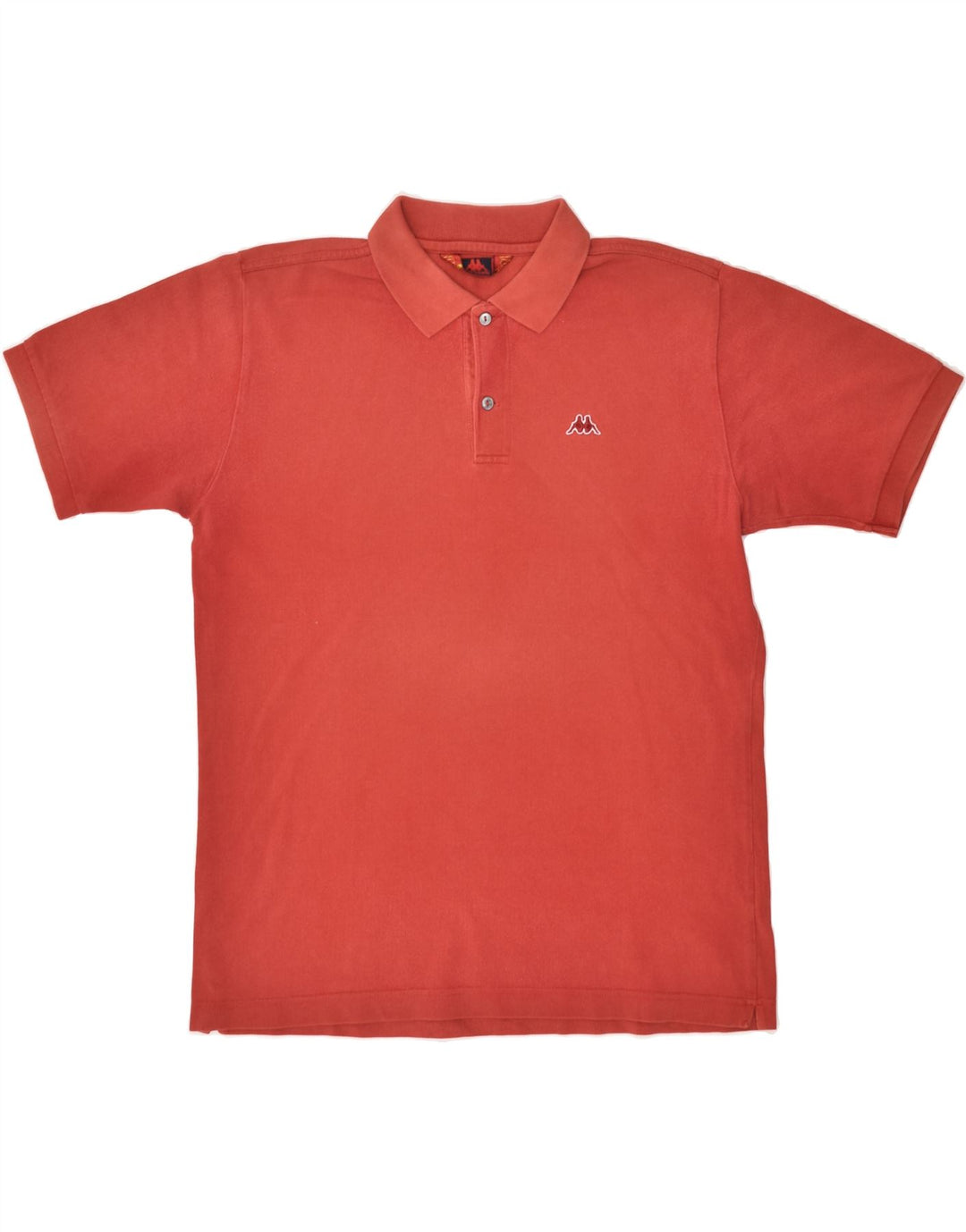 KAPPA Mens Polo Shirt Medium Red Cotton | Vintage Kappa | Thrift | Second-Hand Kappa | Used Clothing | Messina Hembry 