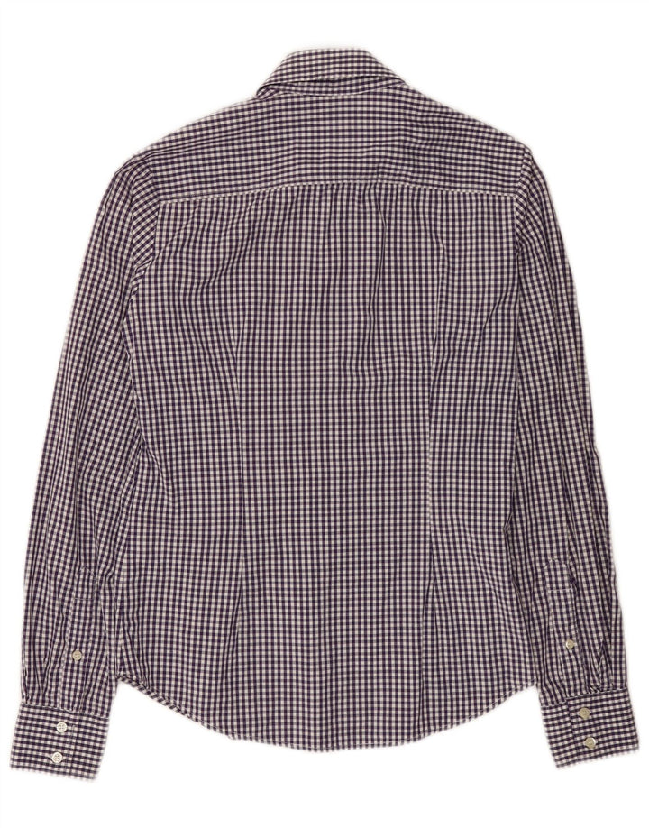 Gant Dameskjorte UK 10 Lille Lilla Gingham Bomuld