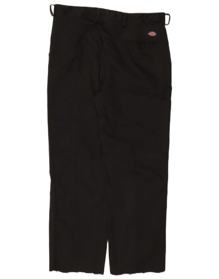 Dickies Lige Chinobukser til mænd W36 L29 Sort polyester