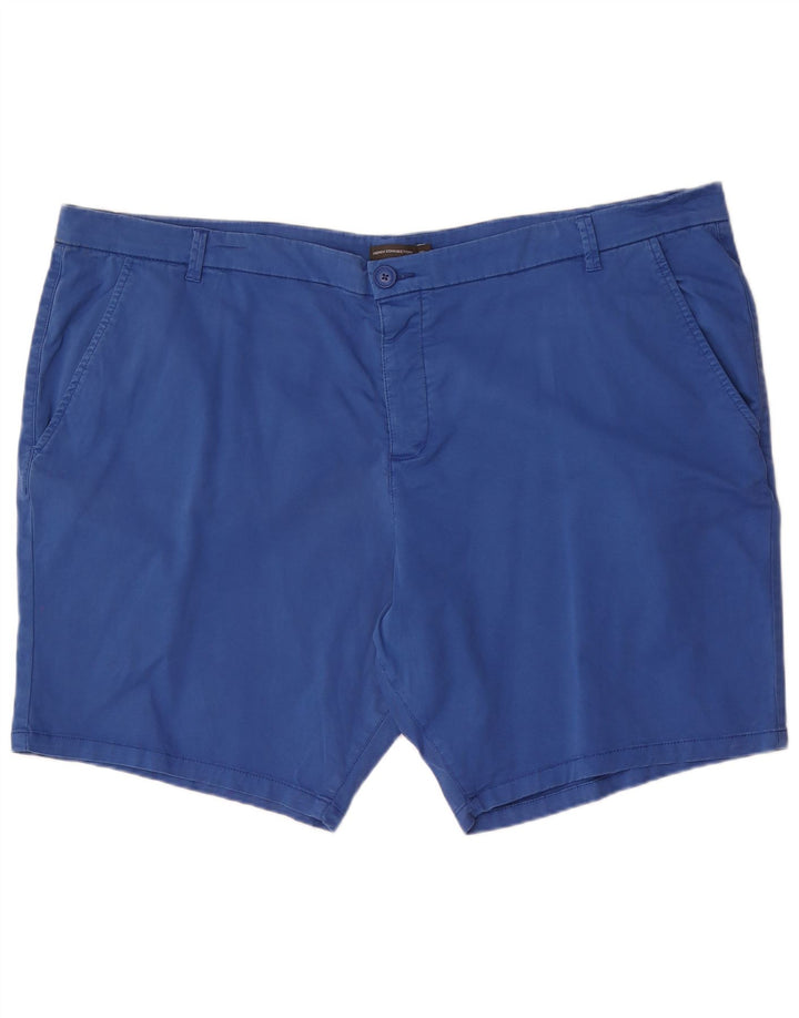 French Connection Herre Chino Shorts W48 4XL Blå Bomuld