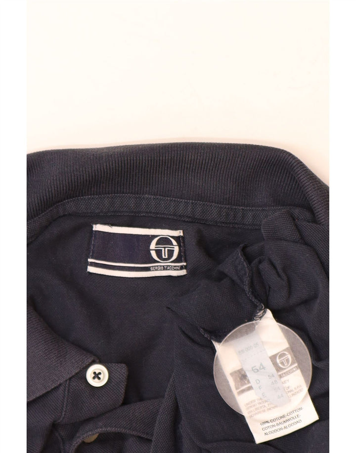 SERGIO TACCHINI Poloshirt til mænd IT 54 XL Marineblå Bomuld