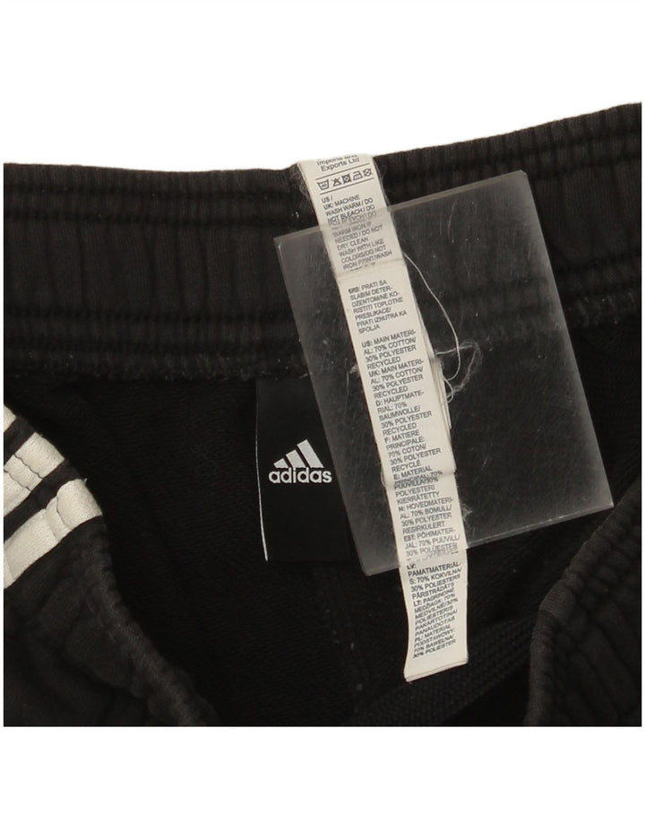 Adidas Træningsdragtsbukser til mænd Stor sort bomuld