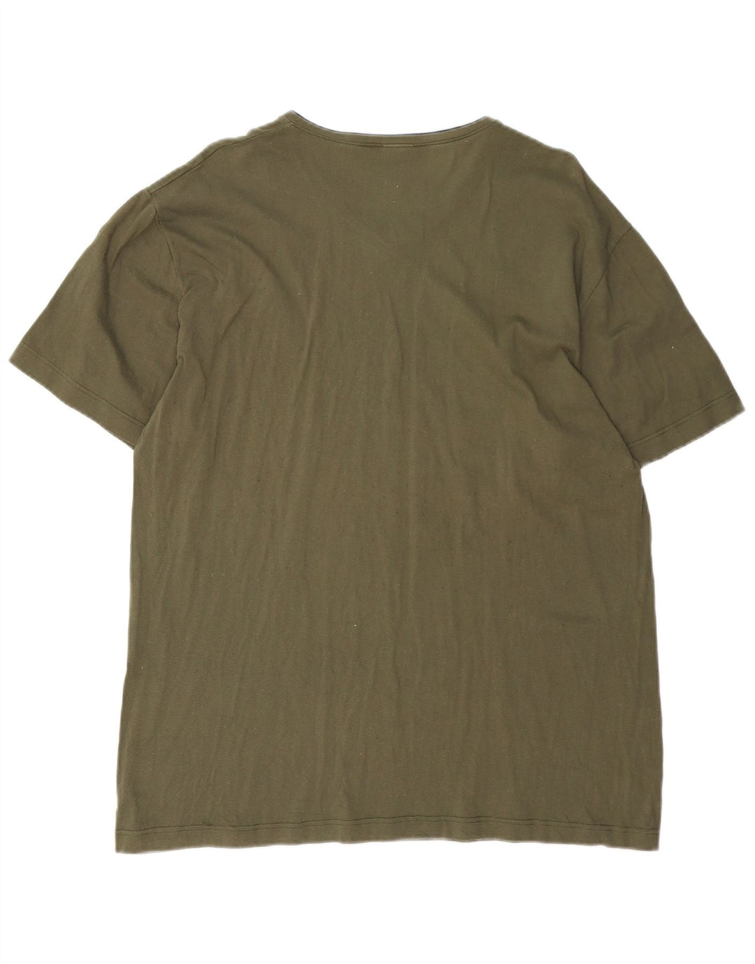 FILA Mens T-Shirt Top Medium Khaki