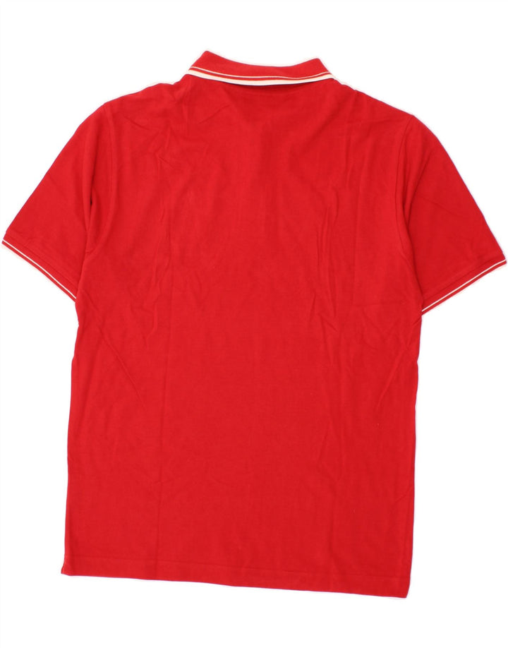 KAPPA Mens Polo Shirt Medium Red Cotton Vintage Kappa and Second-Hand Kappa from Messina Hembry 