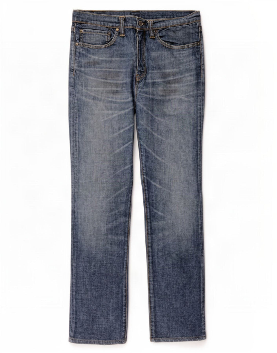 Levi's Herre 511 Slim Jeans W34 L36 Blå Bomuld