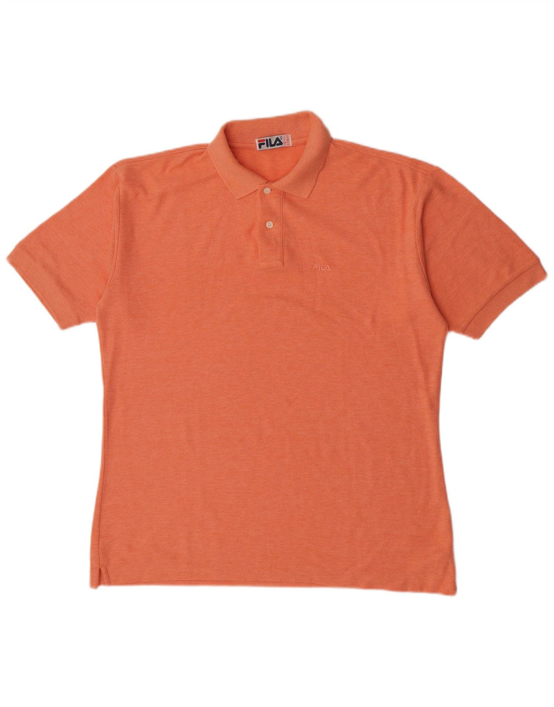 Fila Polo Shirt til mænd IT 50 Medium Orange Bomuld