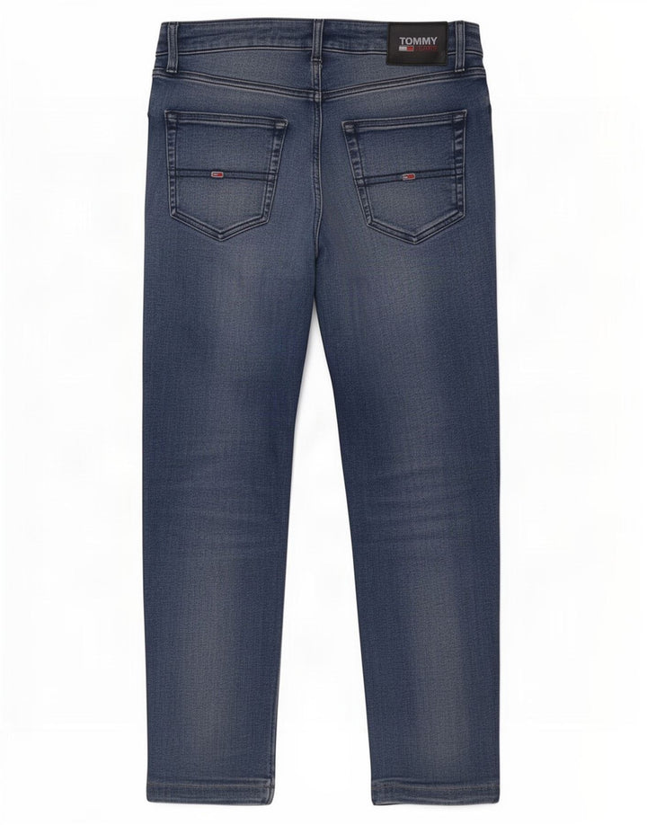 Tommy Hilfiger Herre Distressed Slim Jeans W30 L28 Blå