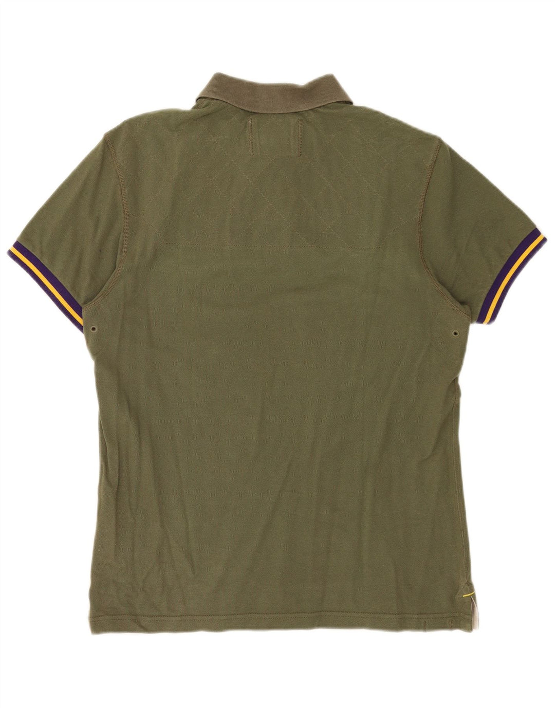 HENRY COTTONS Poloshirt til mænd Medium Khaki Bomuld