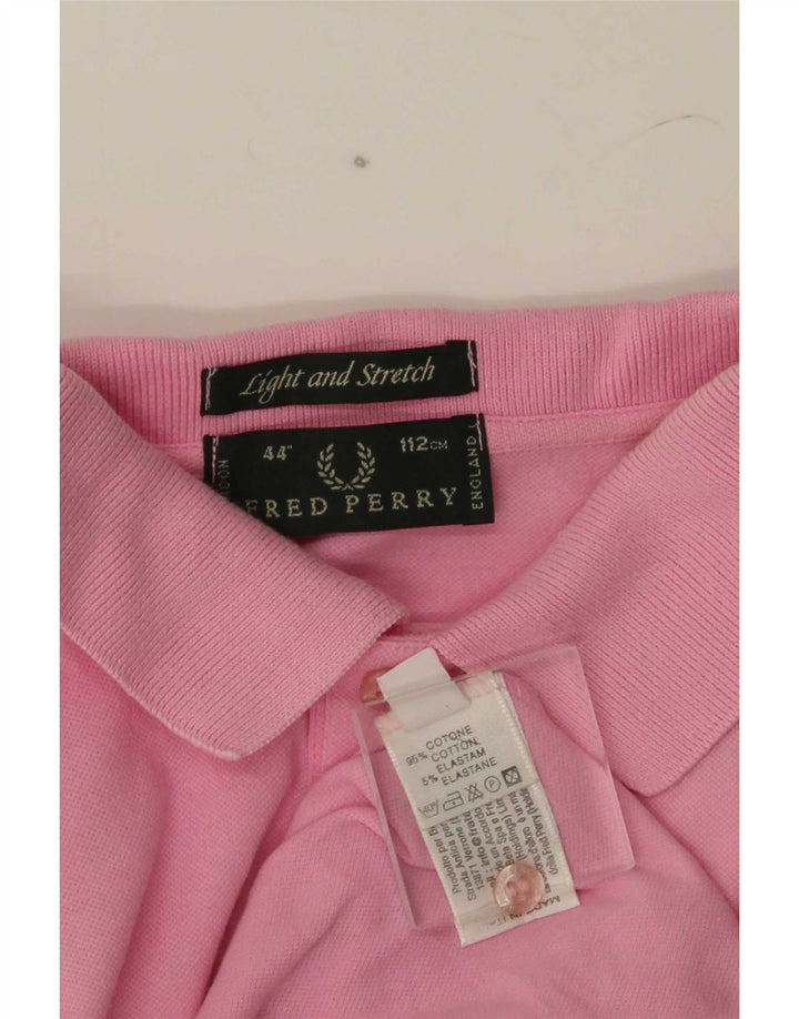 Fred Perry Herre poloshirt Medium Pink Bomuld