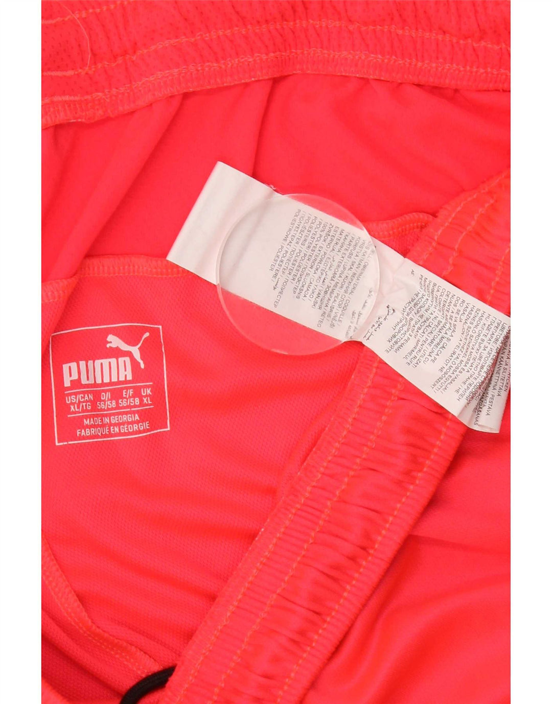 Puma Herre Sportshorts XL Rødplettet Polyester
