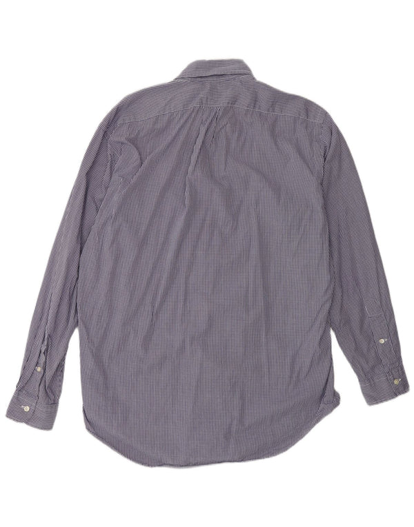 Polo Ralph Lauren Herre Yarmouth skjorte str. 15 1/2 Medium Marineblå Gingham