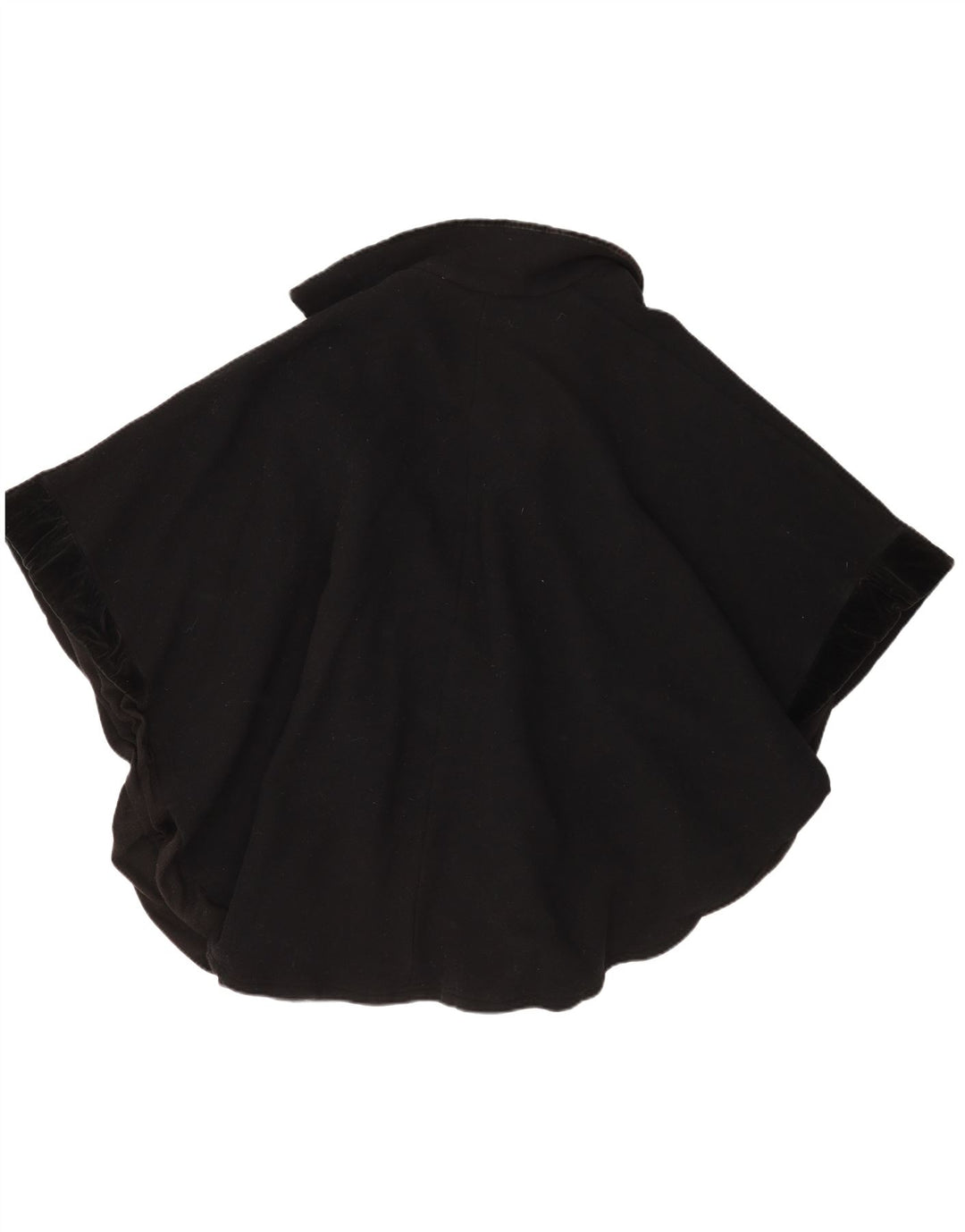 Vintage Oversized Cape Coat til kvinder One Size Sort