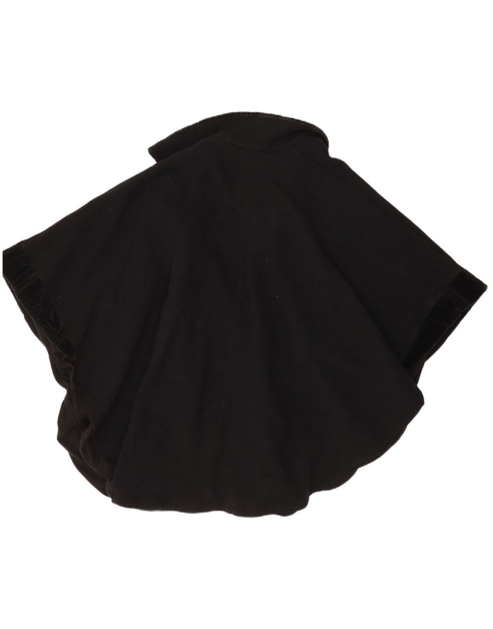 Vintage Oversized Cape Coat til kvinder One Size Sort
