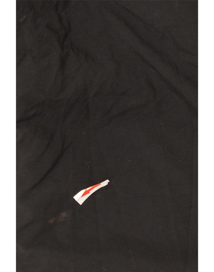 Nike Herre grafisk polstret hættejakke UK 42/44 Stor sort polyester