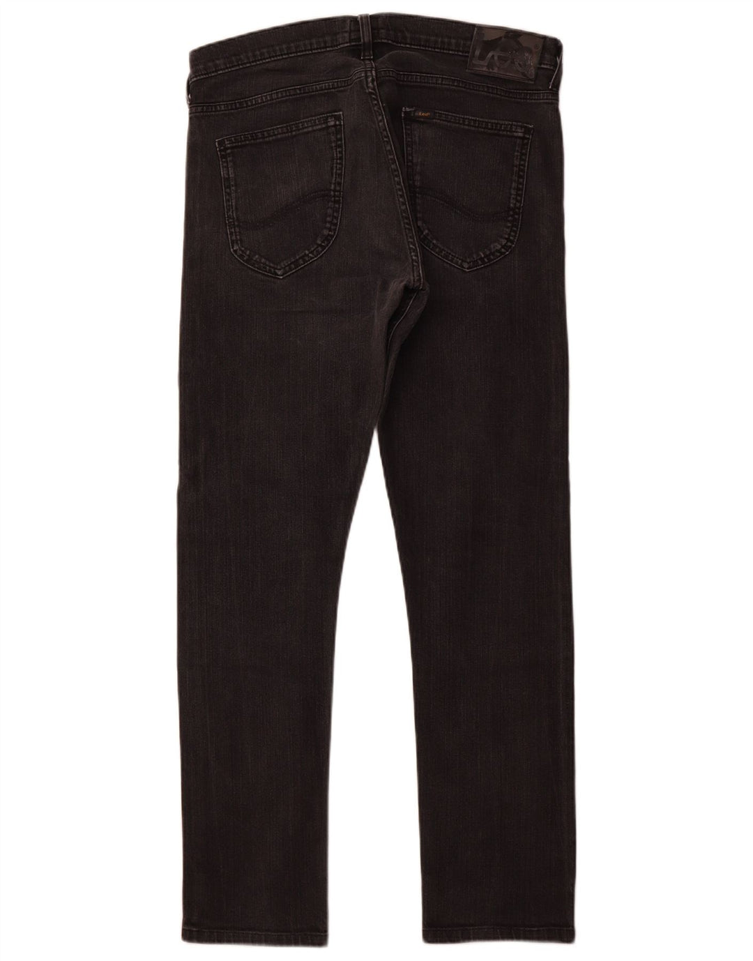 LEE Dame Luke Slim Jeans W33 L30 Sort Bomuld