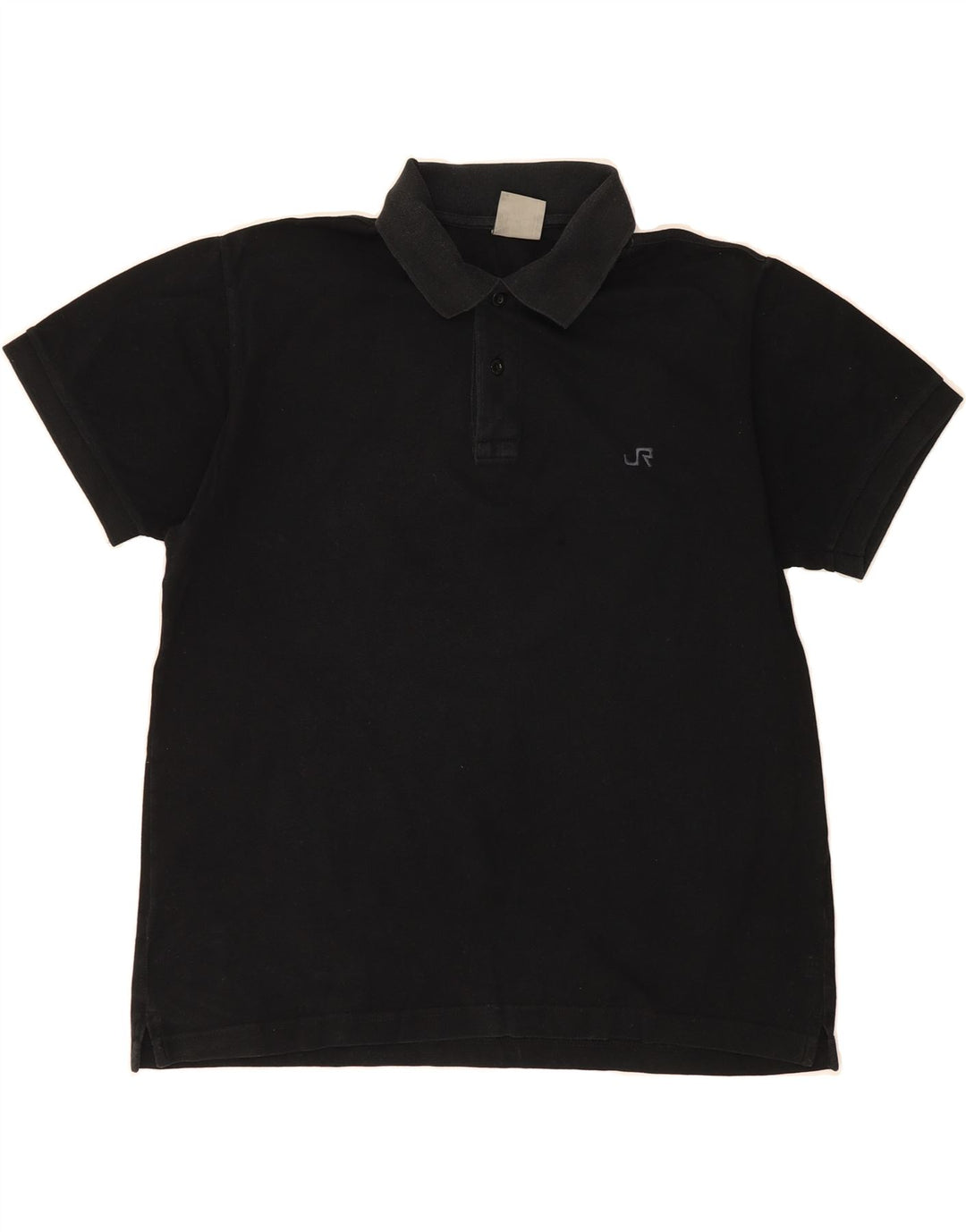 RIFLE Mens Polo Shirt Medium Black Cotton Vintage Rifle and Second-Hand Rifle from Messina Hembry 