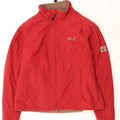 Jack Wolfskin Dame Windbreaker Jacket UK 18/20 XL Rød Polyester