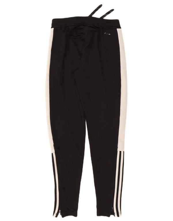Adidas Træningsdragtsbukser til kvinder UK 4/6 XS Sort Colourblock Polyester