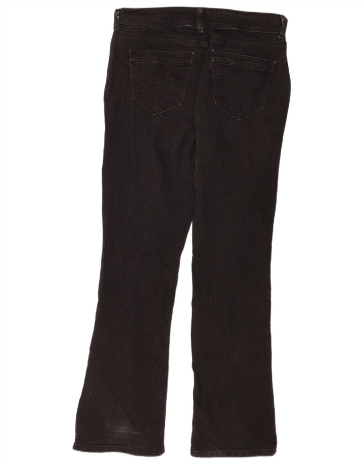 Lee Womens Riders Bootcut Jeans US 12 Large W32 L21 Black Bomuld