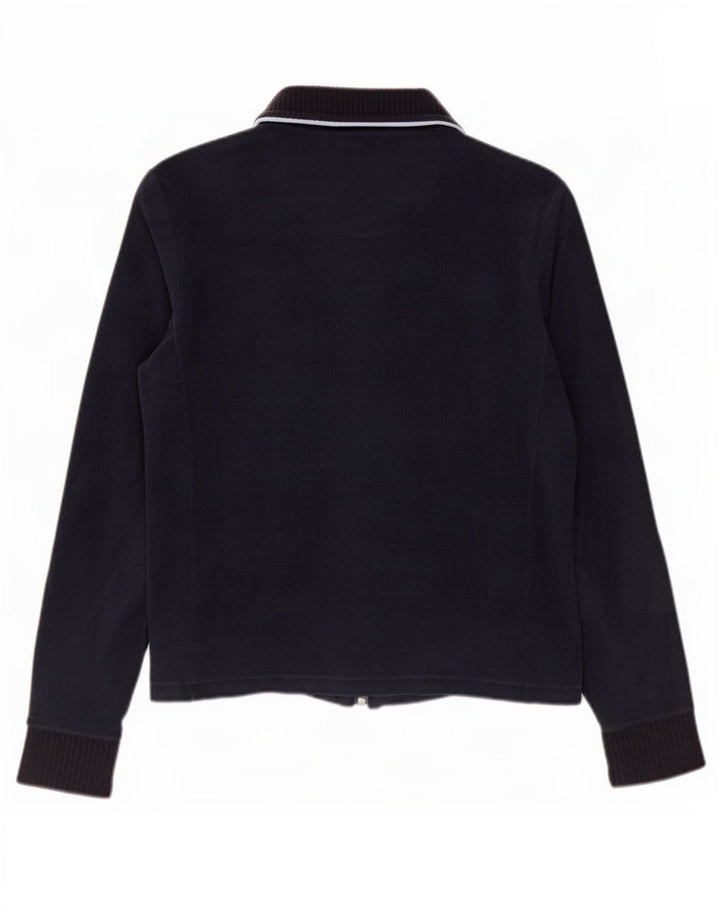 Champion Dame Fleecejakke UK 14 Medium Navy Blue Polyester