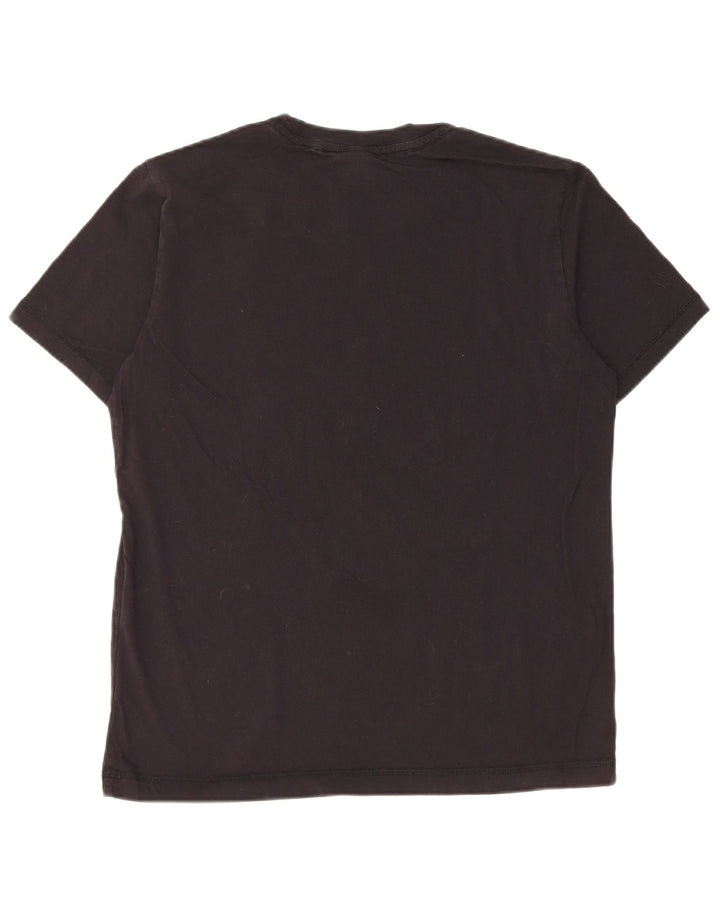 Champion Herre Grafisk T-Shirt Top Lille Sort