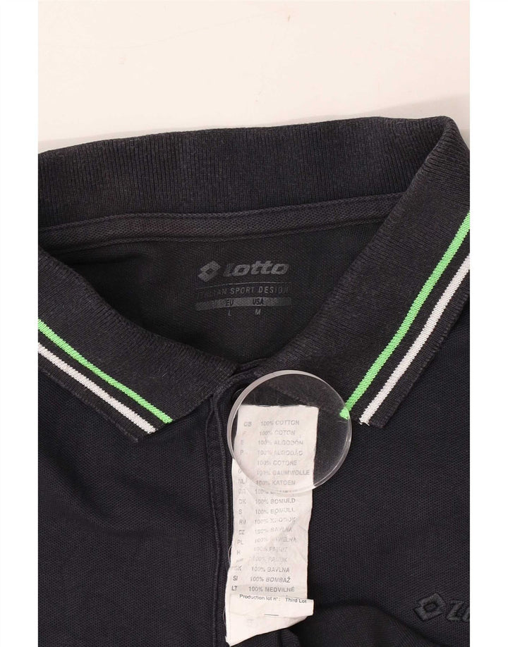 Lotto Herre poloshirt Medium Navyblå Bomuld